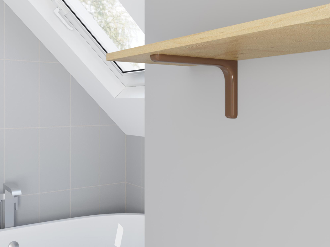 Консоль декоративна GIFF L=240 світло-коричневий